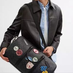 Coach NWT Men's Bag with Patches
